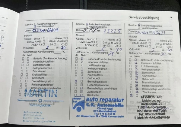 Opel Zafira cena 43900 przebieg: 105000, rok produkcji 2012 z Świecie małe 742